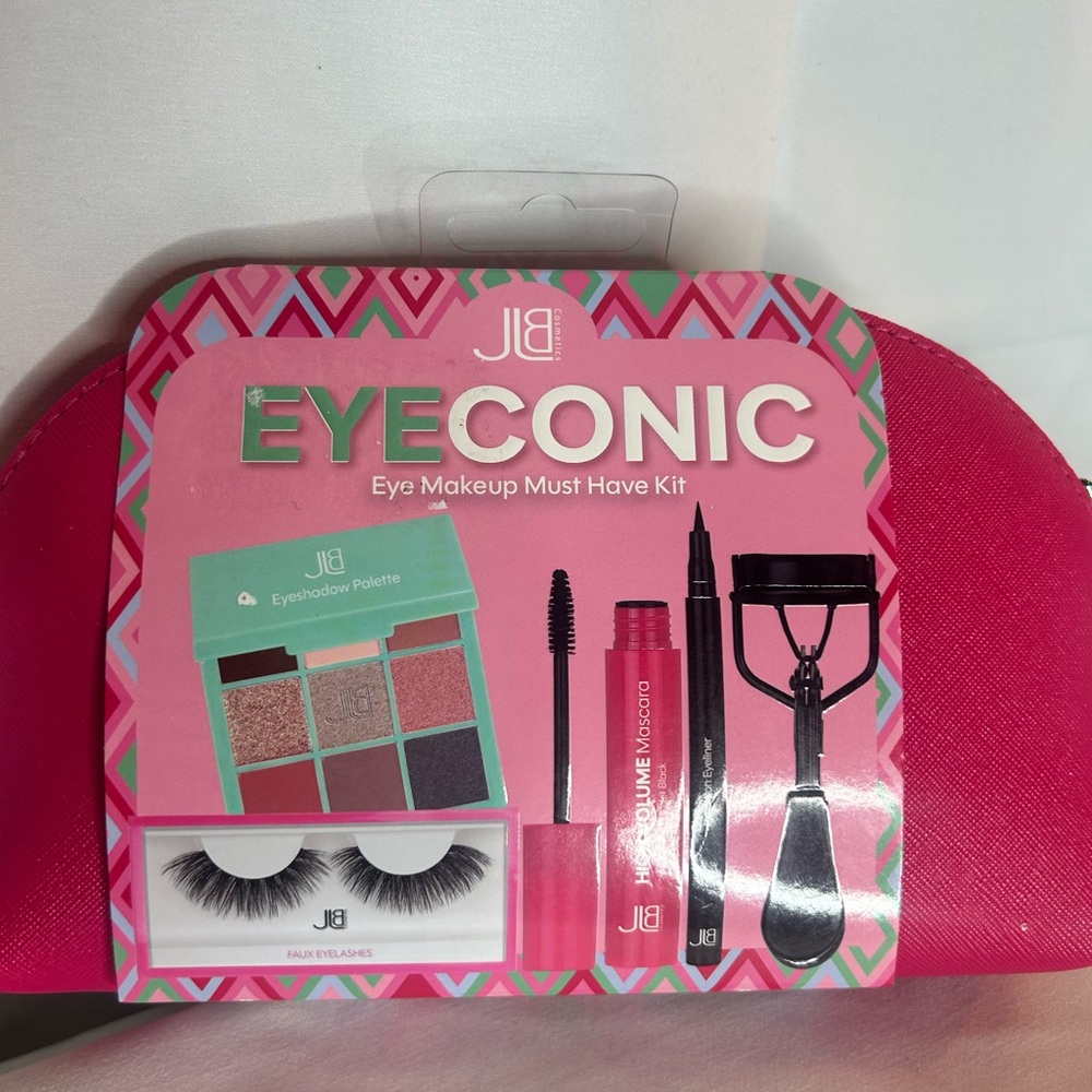 Eyeconic Eye Makeup Must Have Kit - Green, Pink, Black
